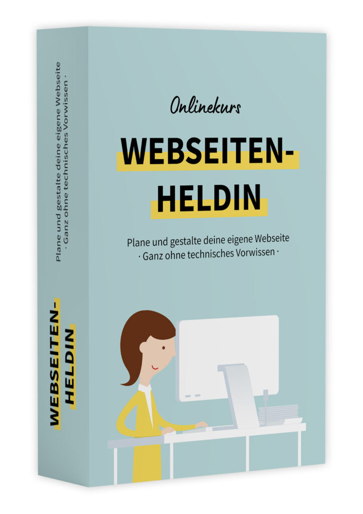 Webseiten-Heldin